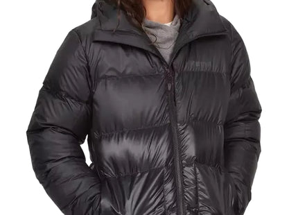Chaqueta Marmot Guides Down Hoodie Mujer Negro Pluma 700FP