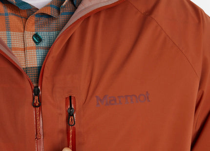 Cortaviento Marmot Superalloy Bio Rain Hombre Auburn NanoPro