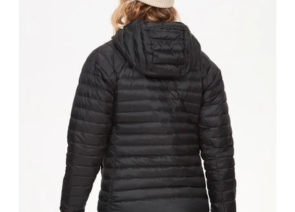 Chaqueta Marmot Hype Down Hoodie Mujer Negro Pertex 800FP ExpeDRY