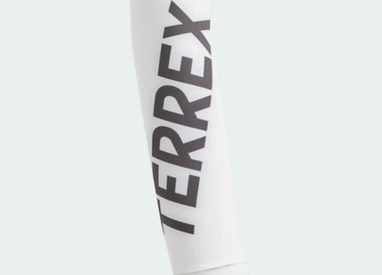Manga Deportiva Adidas Terrex Trail Running Blanca Climacool