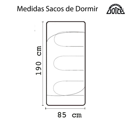 SACO DE DORMIR DOITE COMPASS 6º/0º CAMPING