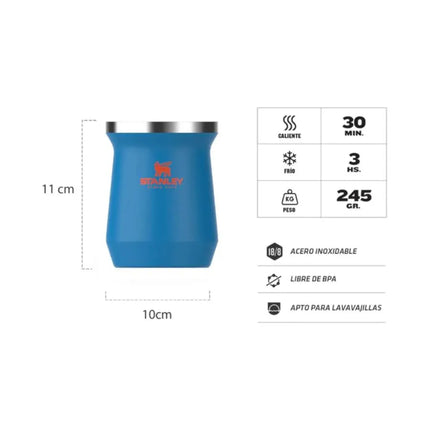 MATE STANLEY CLASICO  MUG VERDE 0.23 L