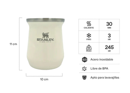 Mate Stanley Clásico Mug Verde 0.23L