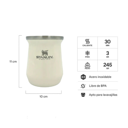 MATE STANLEY CLASICO  MUG VERDE 0.23 L