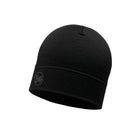 Gorro Buff Merino Wool Negro Unisex Lana Natural Invierno