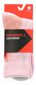 Calcetines Merrell Wool Socks Unisex Soft Pink L/XL