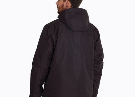 Parka Merrell 3 en 1 Hombre Negro Impermeable 5K Polar