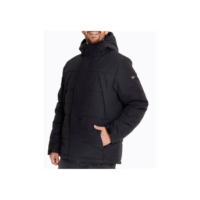 Parka Merrell Padded Hombre Negro Relleno Repreve Repelente