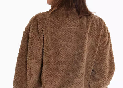 Polar Merrell Shaggy Half Mujer Sephia Tint Terracota 1/4 Zip