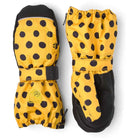Mitón Hestra Baby Zip Long Bebé Amarillo Mostaza Nieve