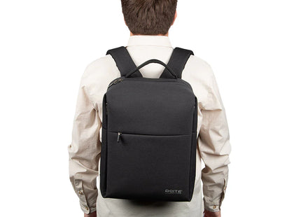 Mochila Doite Heritage 16L Negro Laptop Urbana Organizadora