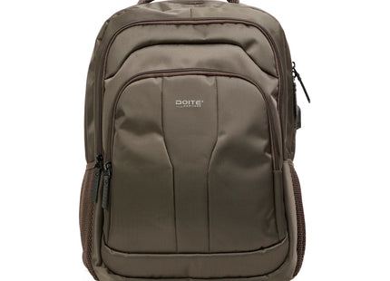 Mochila Doite Bookpack Helix 30L Café Laptop 18 USB Integrado