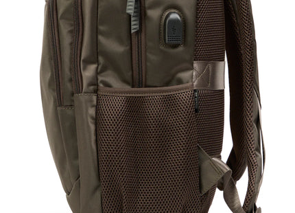 Mochila Doite Bookpack Helix 30L Café Laptop 18 USB Integrado