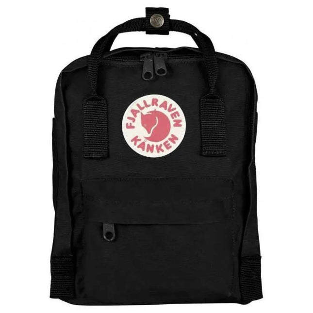Mochila Fjällräven Kånken Mini Negro Unisex Niño Adulto