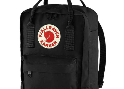 Mochila Fjällräven Kånken Mini Negro Unisex Niño Adulto