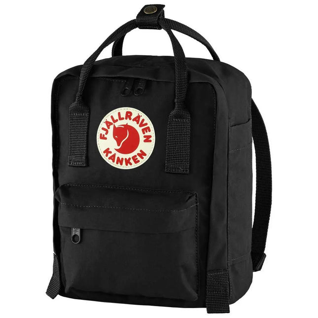 Mochila Fjällräven Kånken Mini Negro Unisex Niño Adulto
