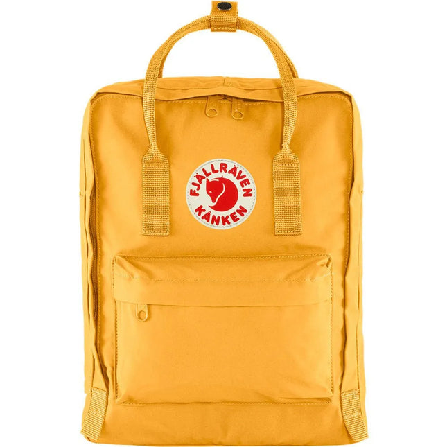 Mochila Fjällräven Kånken Amarillo Ocre 16L Clásica Urbana Unisex