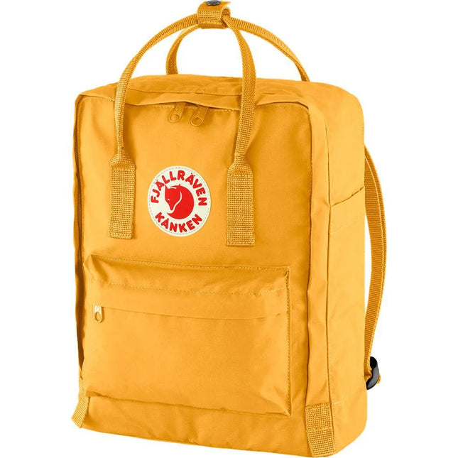 Mochila Fjällräven Kånken Amarillo Ocre 16L Clásica Urbana Unisex