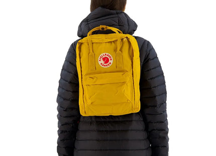 Mochila Fjällräven Kånken Amarillo Ocre 16L Clásica Urbana Unisex