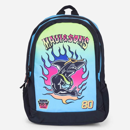 Mochila Maui And Sons Full Print Blue 22L