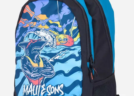 Mochila Maui And Sons Full Print Navy Azul/Negro 22L