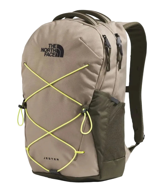 Mochila TNF Jester Backpack 28L Gris Caverna New Taupe FlexVent