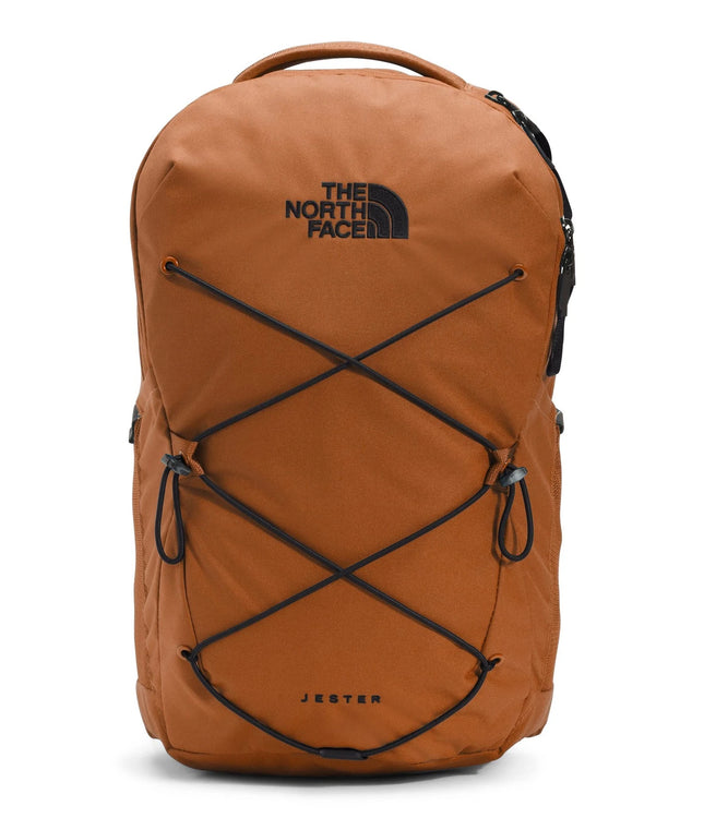 Mochila TNF Jester Backpack 28L Marrón Cuero Leather Brown FlexVent