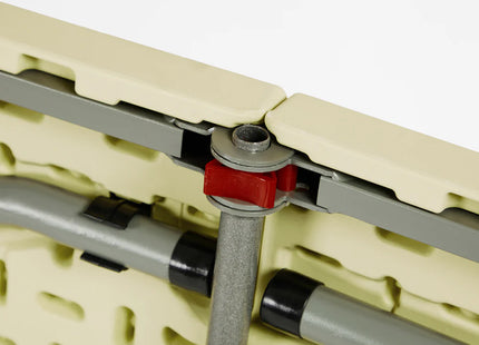 Mesa Plegable Garden 180 cm Amarilla Doite