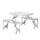 MESA ALUMINIO DOITE PLEGABLE 4 ASIENTOS