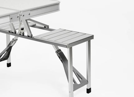 Mesa Aluminio Doite Plegable 4 Asientos