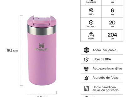 Botella Térmica Stanley Aerolight 354ml Lila Ultraliviana