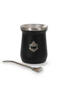 Matera Termica Gnomo 236 Ml Acero Inoxidable Con Bombilla Outdoor