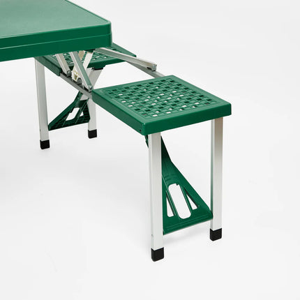 MESA PLEGABLE DOITE VERDE 4 PERSONAS - CAMPING