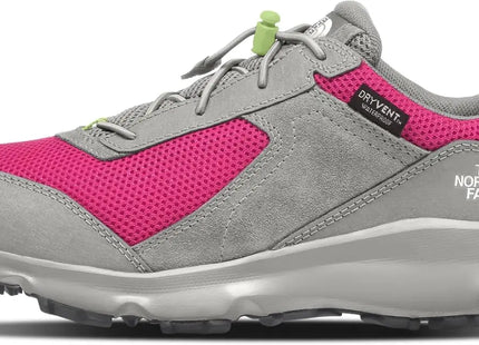 Zapatilla The North Face Hedgehog Hiker Niño Gris Rosa Impermeable