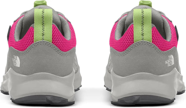 Zapatilla The North Face Hedgehog Hiker Niño Gris Rosa Impermeable