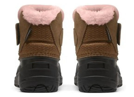 Bota The North Face Alpenglow II Niño Café Rosa Impermeable Nieve