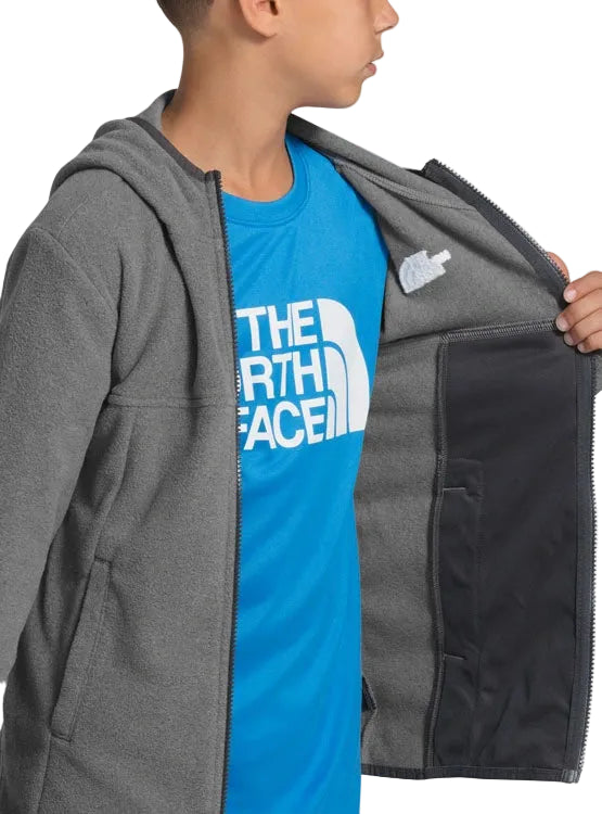 Polar The North Face Glacier Full Zip Niño Grey Heather