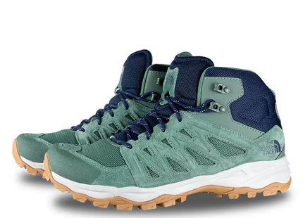 Botín The North Face Truckee Mid Hombre Verde Laurel Azul UltrATAC