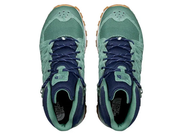 Botín The North Face Truckee Mid Hombre Verde Laurel Azul UltrATAC