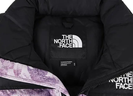 Chaqueta The North Face 1996 Retro Nuptse Mujer Morado Print Pluma