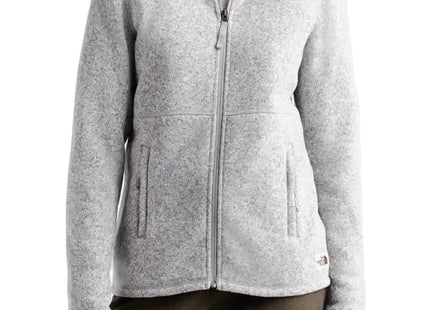 Polar The North Face Crescent Full Zip Mujer Gris Heather