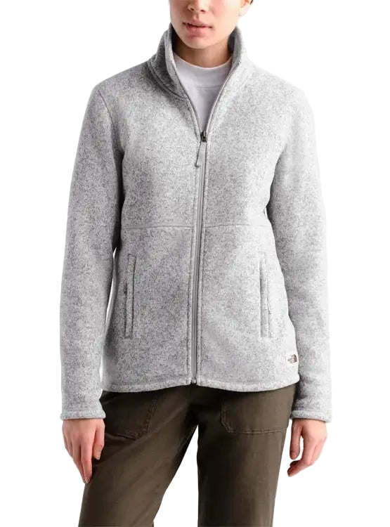 Polar The North Face Crescent Full Zip Mujer Gris Heather