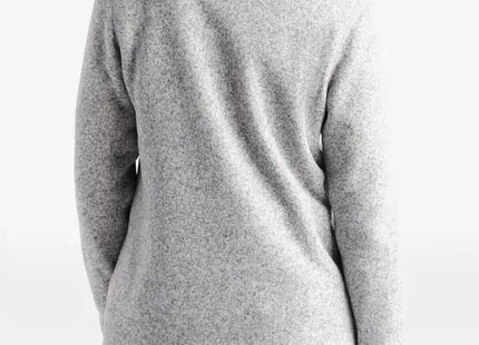 Polar The North Face Crescent Full Zip Mujer Gris Heather
