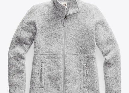 Polar The North Face Crescent Full Zip Mujer Gris Heather