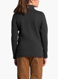 Polar The North Face Crescent Full Zip Mujer Negro Heather II