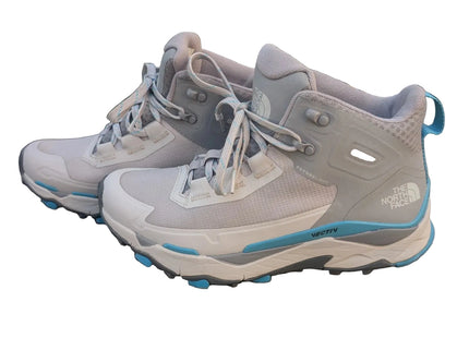 Zapatilla TNF Vectiv Exploris Mid FutureLight Mujer Gris Azul