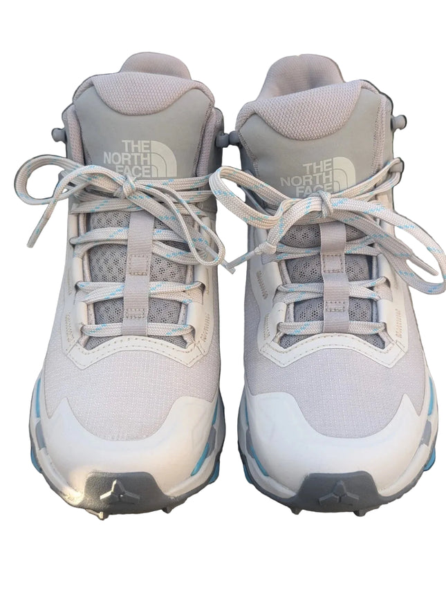 Zapatilla TNF Vectiv Exploris Mid FutureLight Mujer Gris Azul