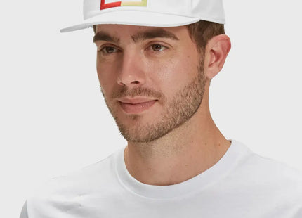 Jockey TNF Plaskett Ballcap Unisex Blanco Algodón FlashDry
