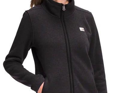 Polar The North Face Crescent Full Zip Mujer Negro Heather