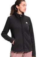 Polar The North Face Crescent Full Zip Mujer Negro Heather
